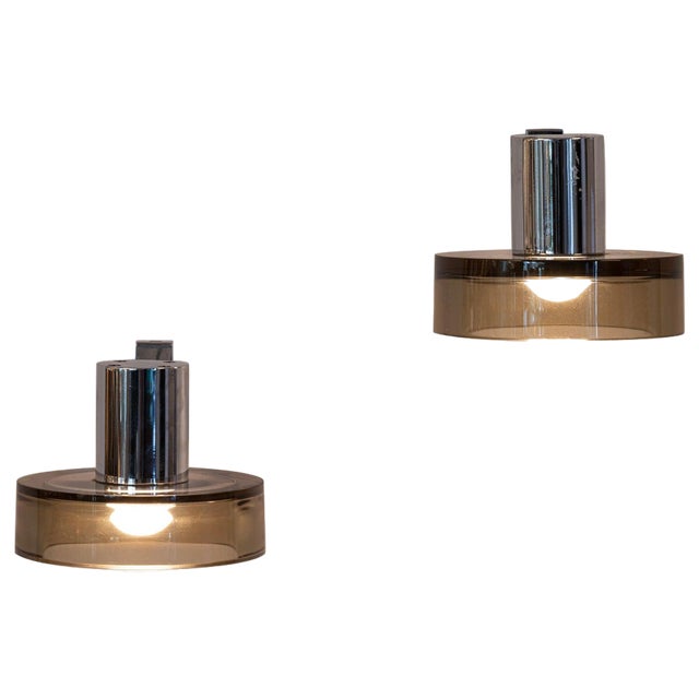 Seguso Wall Lights, Italy, 1970s, Set of 2 For Sale