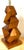 Brown Late 20th Century Christopher Guy Style Tortoiseshell Lacquer Spiral Polyhedron Lamps - a Pair For Sale - Image 8 of 11