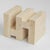 S Y N C Travertine Side Table from Kiwano Concept For Sale - Image 6 of 12