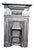 Antique Victorian Combination Fireplace in Cast Iron For Sale