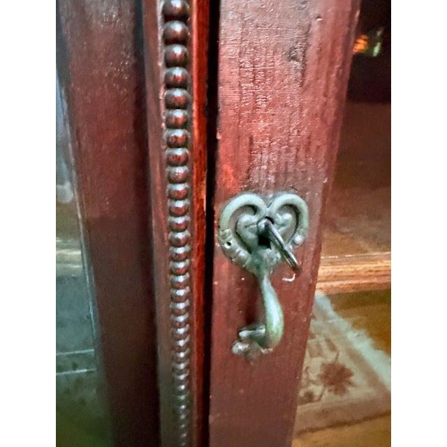 Late 19th Century Late 19th Century Victorian Curio Cabinet For Sale - Image 5 of 12