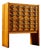 Mid-Century 30-Drawer Oak Card Catalog For Sale