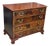Vintage Flint & Horner Four-Drawer Chest With Silk Decoupage and Black Accents, Attributed For Sale