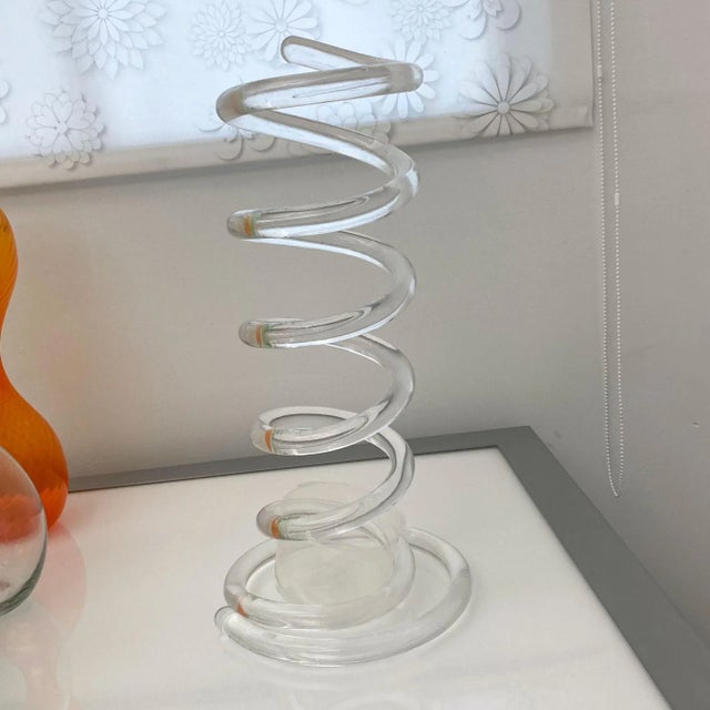 1960s Dorothy Thorpe Lucite Umbrella Stand For Sale - Image 5 of 10
