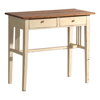Pine Table with Drawers, Central Europe, 1910 For Sale
