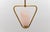 Mid-Century Modern Pendant Lamp in Glass and Brass, 1950s For Sale - Image 11 of 15
