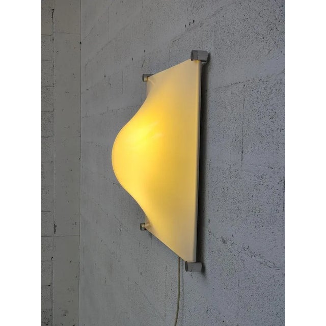 White Bolla 50 Wall Lamp by Elio Martinelli for Martinelli Luce, Italy, 1960s For Sale - Image 8 of 12