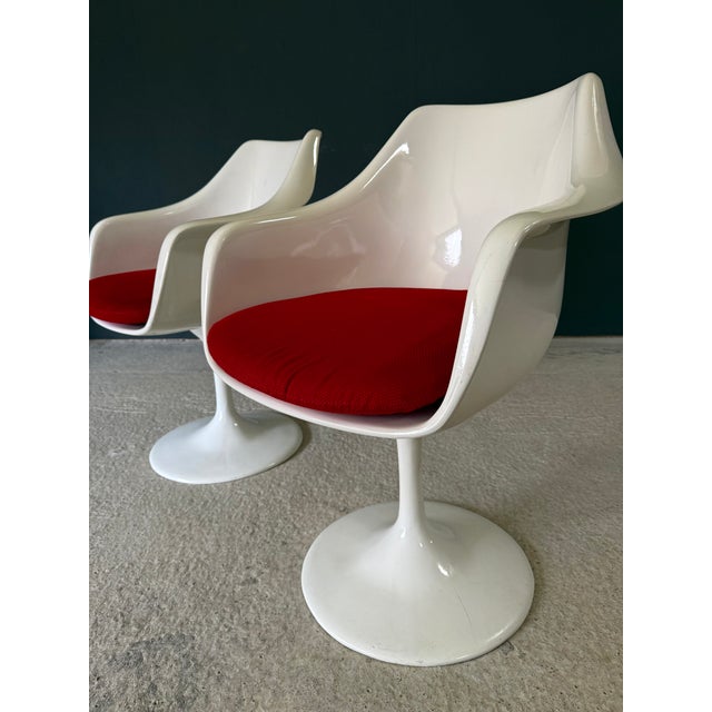 Mid-Century Modern Tulip Swivel Armchairs, 1960s, Set of 2 For Sale - Image 15 of 18