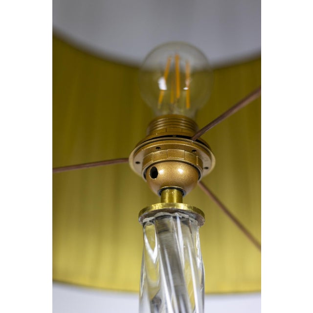 Maison Baguès Floor Lamp in Glass and Gilded Metal from Maison Baguès, 1950s For Sale - Image 4 of 10