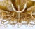 1970s Calla Lily Murano Light Fixture For Sale - Image 10 of 12