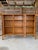 Mustard Vintage Tortoise Bamboo Chicken Wire Sideboard Cabinet With Decoupaged Appliqué Panels For Sale - Image 8 of 12
