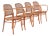 Vintage Bent Wood & Wicker Cafe Dining Chairs by Josef Hoffman for Ligna For Sale