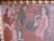 Vintage Harvey Parks Theatrical Acrylic Painting Custom Framed 1984,PInk's, Charcoal, Red, Brown For Sale - Image 4 of 7