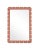 Contemporary Fleur Home Audubon Bamboo Sticks Rectangle Mirror in Red Earth, 31.5x39 For Sale - Image 3 of 3