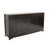 Antique Chinese Tall Sideboard With Faded Hand-Painted Doors, Red-Brown Patina For Sale - Image 4 of 11