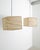 Mid-Century 33X Pendant Lamps by Isamu Noguchi for Ozeki & Co Ltd, 1970s, Set of 2 For Sale - Image 3 of 10
