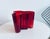 Iittala Iconic Alvar Aalto Savoy Vase Ruby Red Iittala Finland Scandinavian For Sale - Image 4 of 8