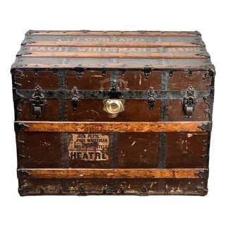 C.A. Taylor Touring Trunk of John B. Cordaro, Paul Whiteman Orchestra Reed Player, C. 1930s For Sale