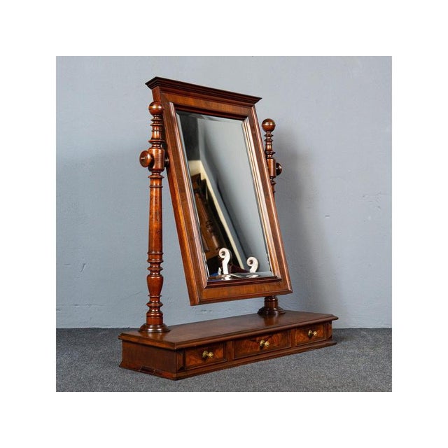 Gründerzeit Table Top Mirror, Late 19th Century For Sale - Image 13 of 13