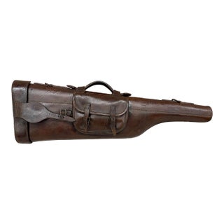 19th Century Leather Gun Case For Sale