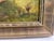 Mid 20th Century Small Vintage Landscape Painting With Chickens Signed For Sale - Image 5 of 9