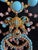 Metal Jose Maria Barrera Necklace Stone Turquoise Crystal Resin Beaded Collar Bib For Sale - Image 7 of 9