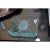 Glass Glass Engraved Scarab Beetle Coaster For Sale - Image 7 of 12