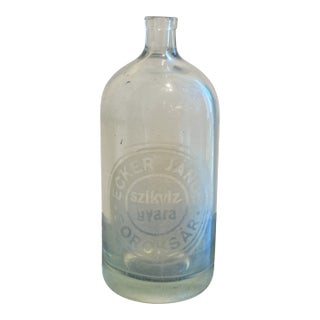 Hungarian Antique Seltzer Bottle For Sale