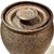 Mid-Century Modern 1970's Salt Glaze Stoneware Ridged Studio Pottery Jar With Lid - Ken Edwards Montana Potter For Sale - Image 3 of 9