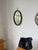 Metal Vintage Brutalist Oval Chain Mirror, 1950 For Sale - Image 7 of 18