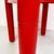 Set of Space Age Italian Red Plastic Chairs by Carlo Bartoli for Kartell, 1970s For Sale - Image 13 of 16