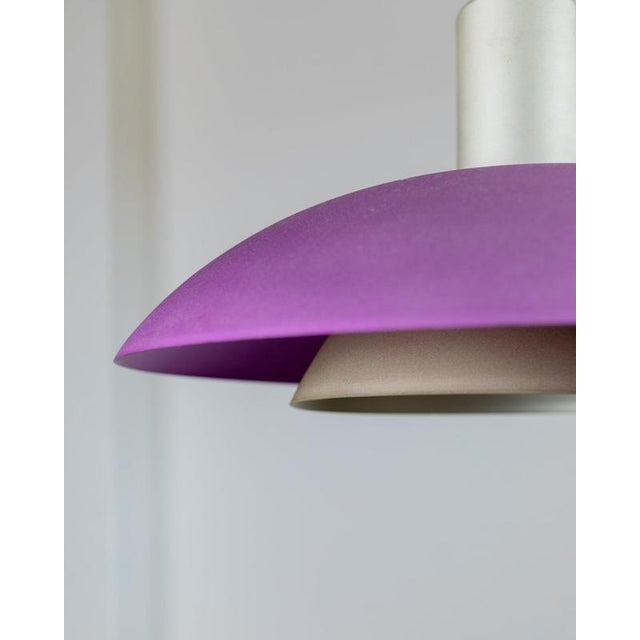 Vintage Metal Ceiling Lamp, 1980s For Sale - Image 3 of 11