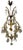 Crystal Maria Teresa Light Pendant, 1950s For Sale