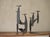 Vintage Sculptural Brutalist Candleholders, 1960, Set of 2 For Sale - Image 6 of 11