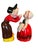 Vintage Dancing "Roaring 20's" Salt and Pepper Shakers Japan. Can either be kissing each other or telling a secret. Male...