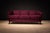 “Concha” Sofa in Plum Mohair Velvet, Joaquim Tenreiro, Brazil, 1960s For Sale - Image 9 of 15