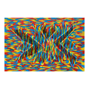 Dynamic Primary Geometric Abstract by Ross H. Pollette