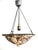1920s Large Art Deco Alabaster Mosaic Ceiling Light, 1920s For Sale - Image 5 of 14