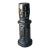 Vintage Glazed Ceramic Cross Vase For Sale