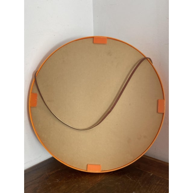 Vintage Danish Round Plastic Mirror, 1970s For Sale - Image 10 of 13