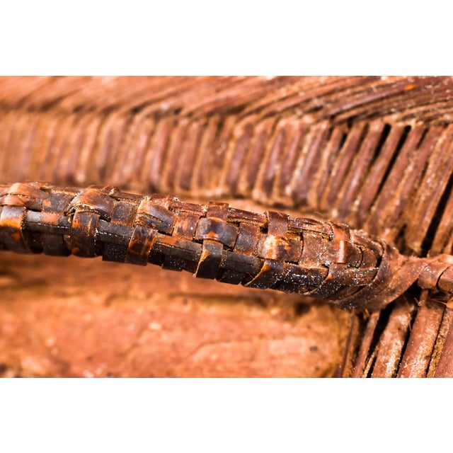 Sculpture Materials Early 20th Century Maasai Woven Shield Kenya For Sale - Image 7 of 7