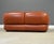 1970s Brown Leather Sapporo Loveseat Sofa by Mario Marenco For Sale - Image 10 of 11