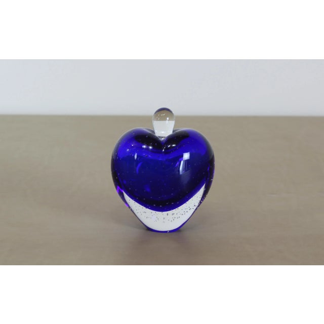 Vintage Heart Shaped Perfume Bottle, Decorative Bottle For Sale - Image 4 of 4