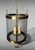 Metal Mid 20th Century Neoclassical French Brass and Blown Glass Lantern For Sale - Image 7 of 18