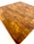 Brown Vintage Mid Century e.l. Bruce End-Grain Footed Butcher Block, Memphis For Sale - Image 8 of 10