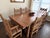 Mexican Morewood and Yager Handcrafted Tao Dining Table With 8 Kilim Seats For Sale - Image 3 of 11