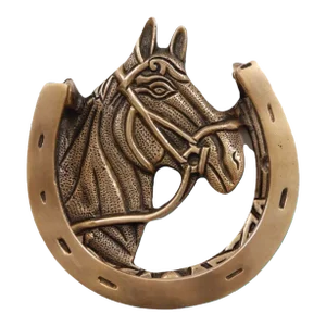 Brass Horse Shoe Door Knocker