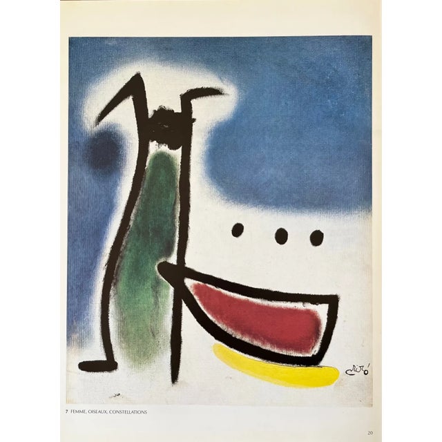 Artist: Joan Miro Country: Spain Title: Femme Oiseaux Constellations – DM07231 Medium: Offset Marks: Not signed, not...