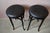 Bistro Bar Stools in Black and Chrome Tortoiseshell Vinyl, 1960s, Set of 2 For Sale - Image 6 of 14