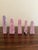 Set of Five Pink and Cream Marble Grand Tour Obelisks, Late 20th Century For Sale - Image 10 of 11